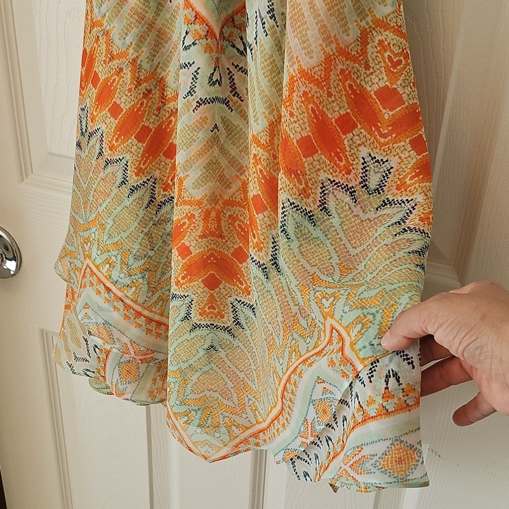 Bebe Multicolor Patterned Dress - Picture 3 of 4